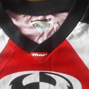 Thor Jersey Motocross Dirt Bike Offroad Riding Mens Large Phase Long Sleeves